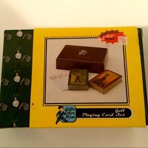 😊Golf themed playing cards Great Christmas gift for the golfer who plays cards